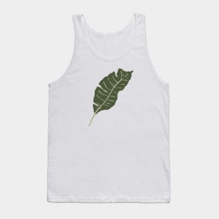 Palm leaf sticker Tank Top